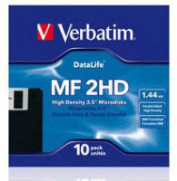 Verbatim MF2-HD DataLife 10pk (87410)